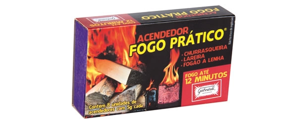 Acendedor Para Churrasqueira Gaboardi Fgo Pratico 40g