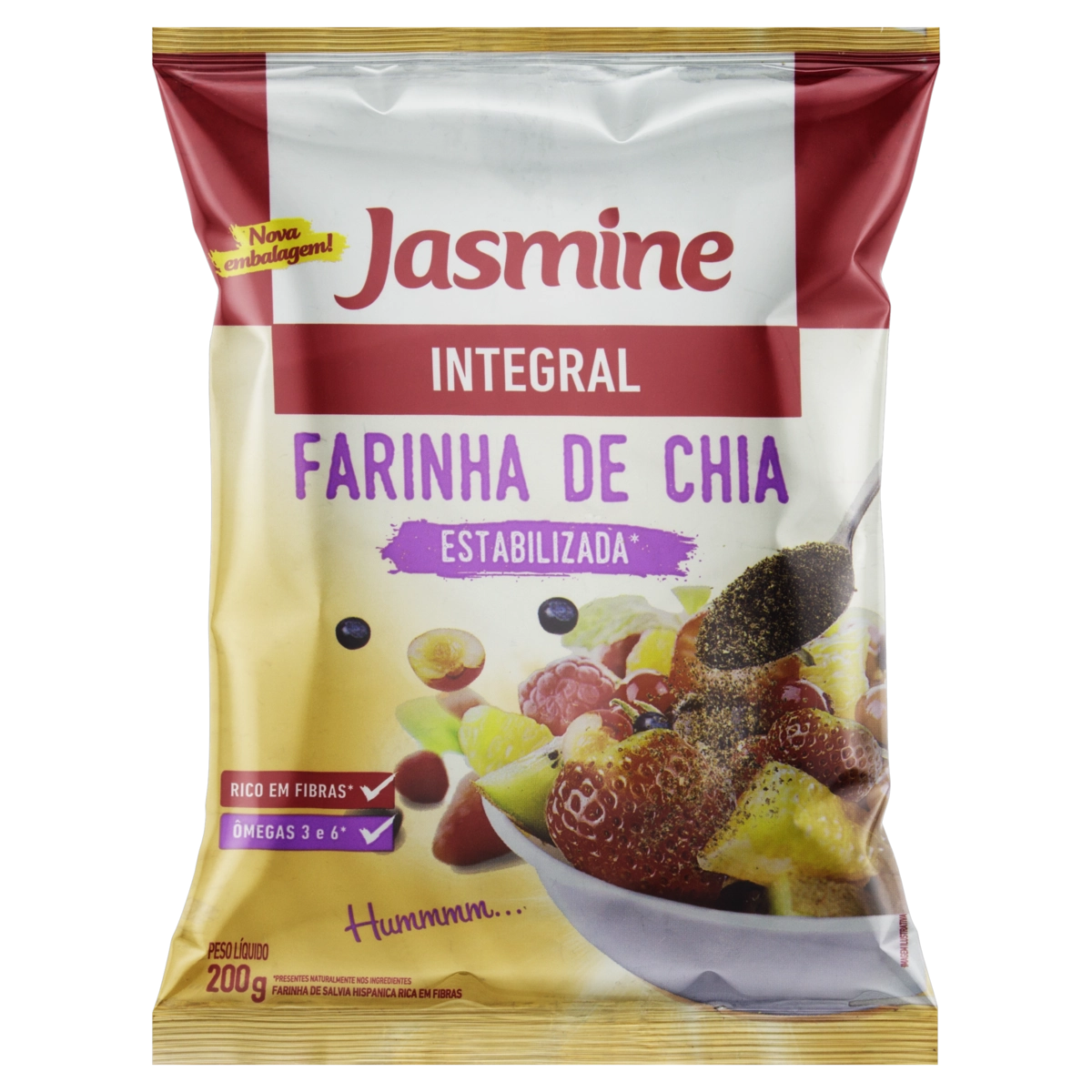 Farinha De Chia Jasmine Pacote 200g
