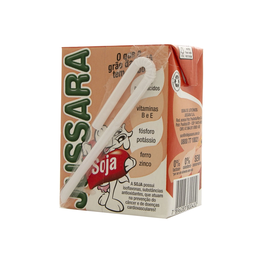 Bebida De Soja Jussara Pessego