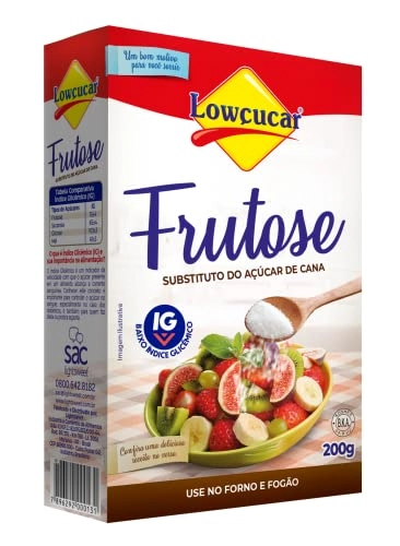 Frutose Em Pó Lowçucar Caixa 200g