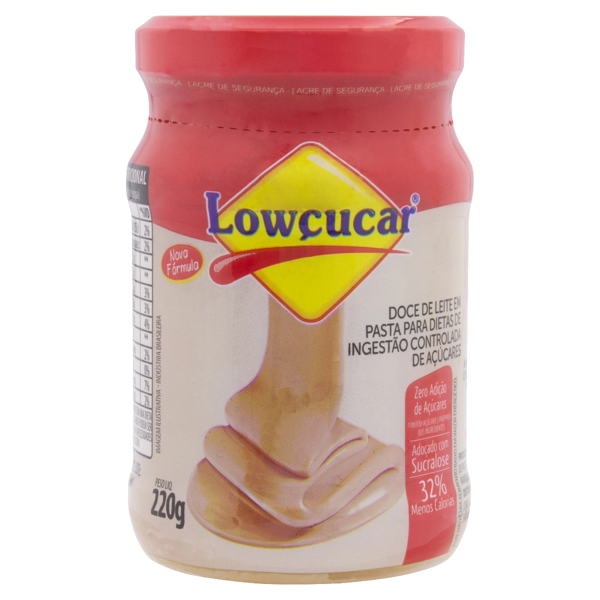 Doce De Leite Lowçucar Vidro 220g