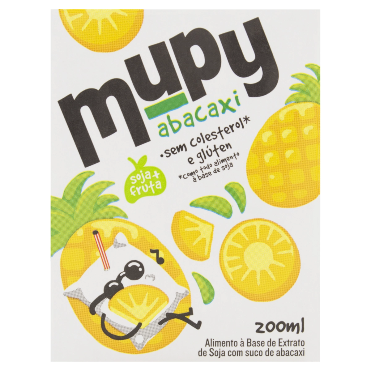 Bebida à Base De Soja Abacaxi Mupy Caixa 200ml