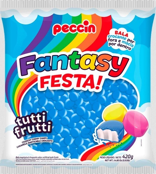 Bala Fantasy Festa Azul