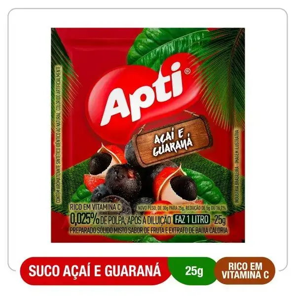 Refresco Apti Acai E Guarana