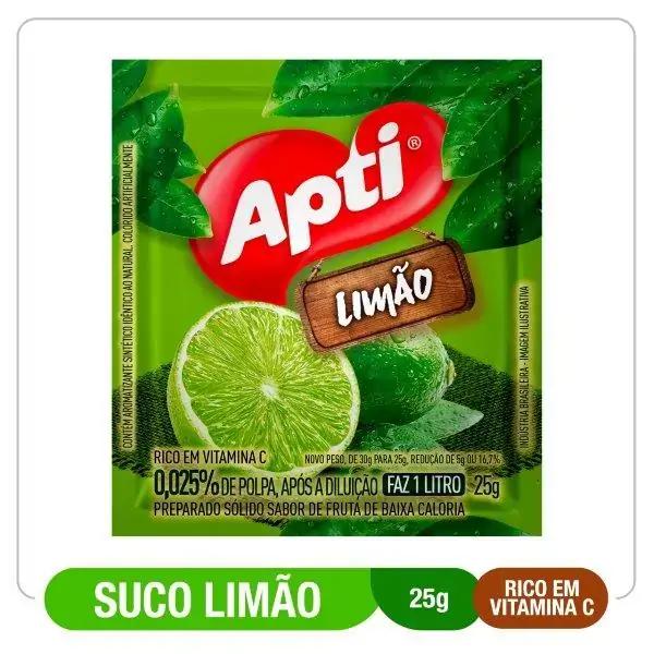 Refresco Apti Po Limao 20g