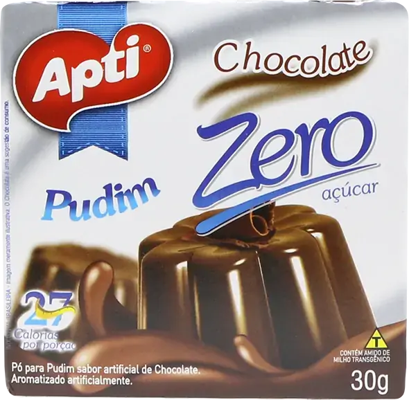 Pudim Zero Chocolate Apti