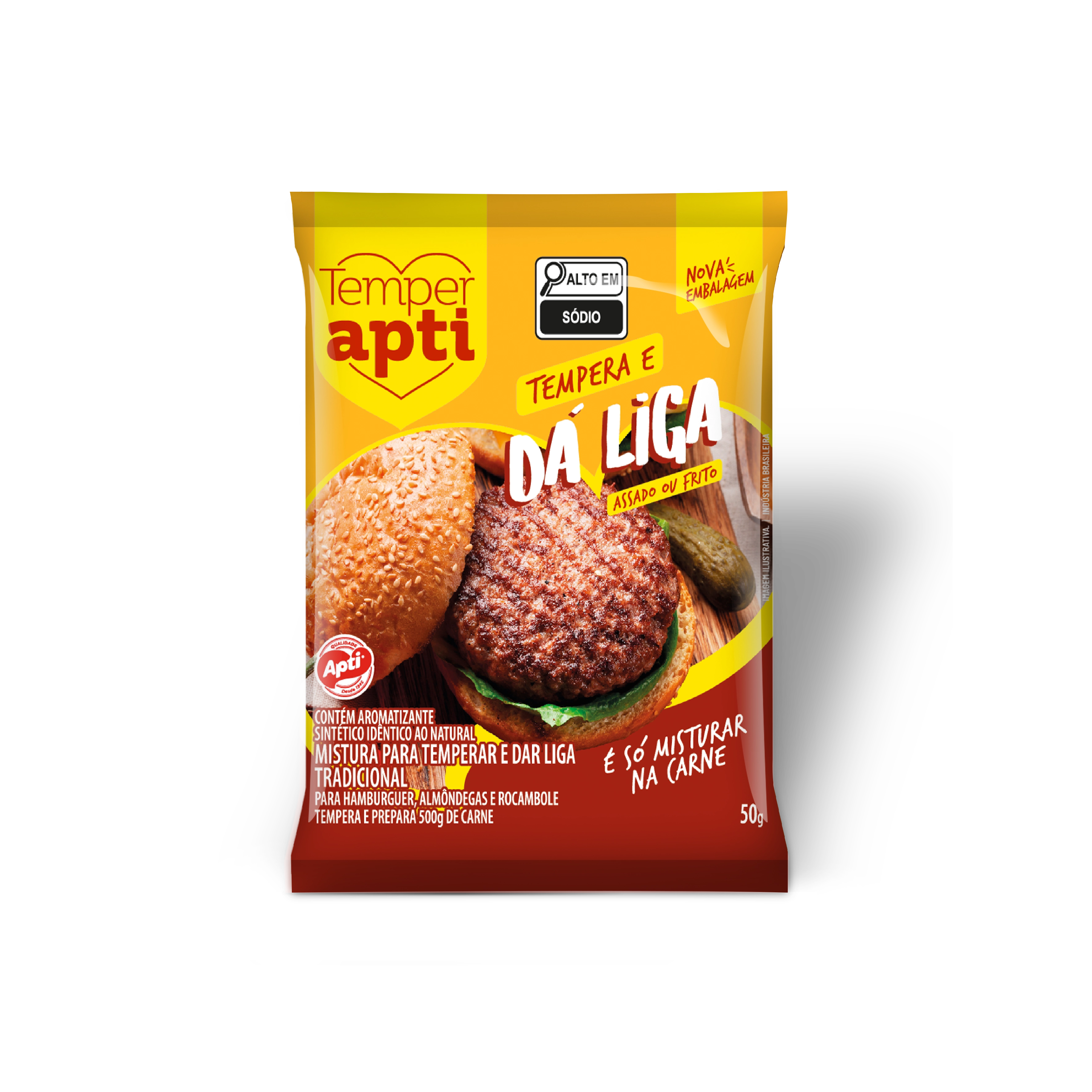 Temp Apti Tempera E Da Liga 50g Tradicional