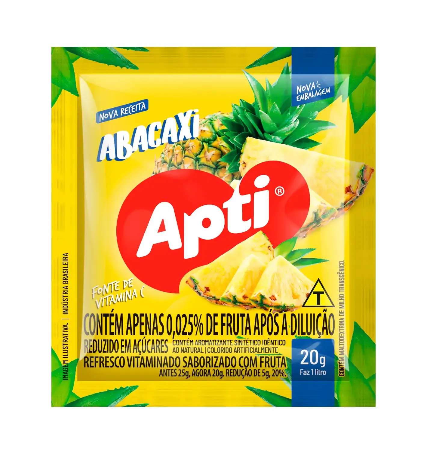 Refresco Po Abacaxi Apti 20g