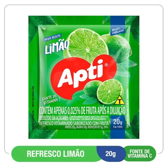 Refresco Apti Po Limao 20g