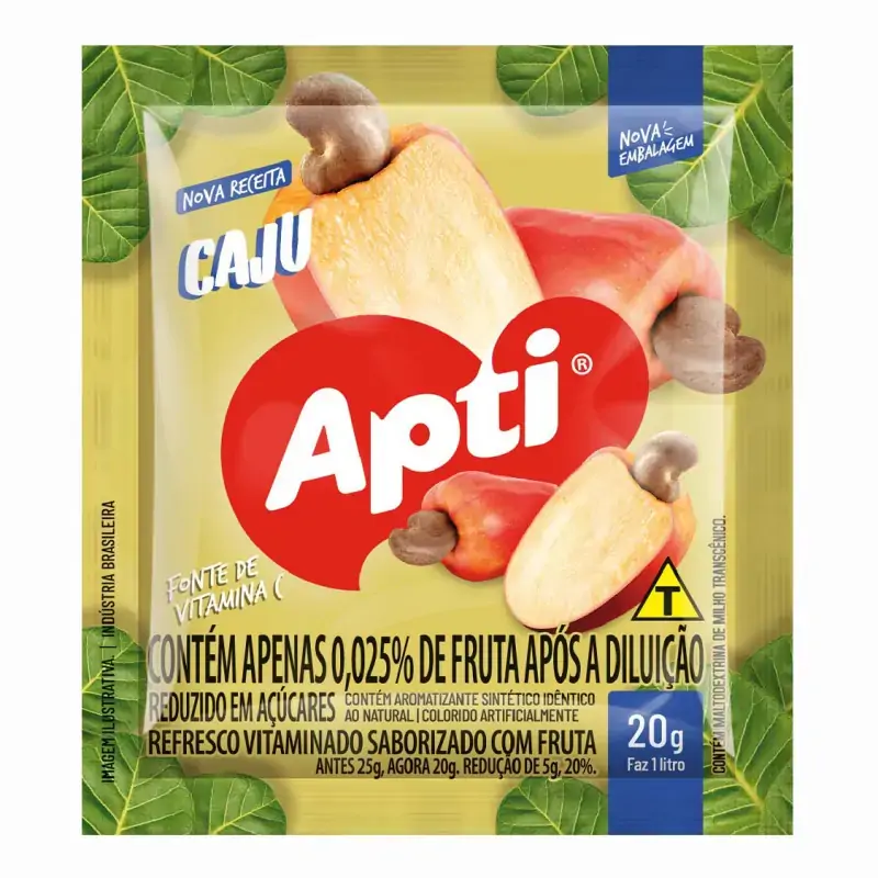 Refresco Po Caju Apti 20g