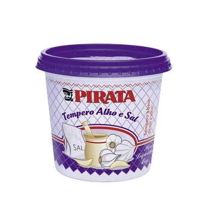 Tempero Pirata Alho E Sal 1kg