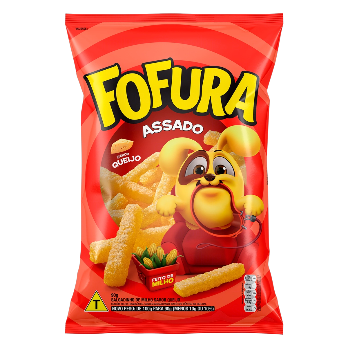 Salgadinho Fofura Queijo