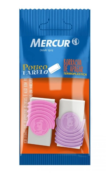 Borracha Branca Capa Protetora Colorida 2pcs B01010301101 Mercur