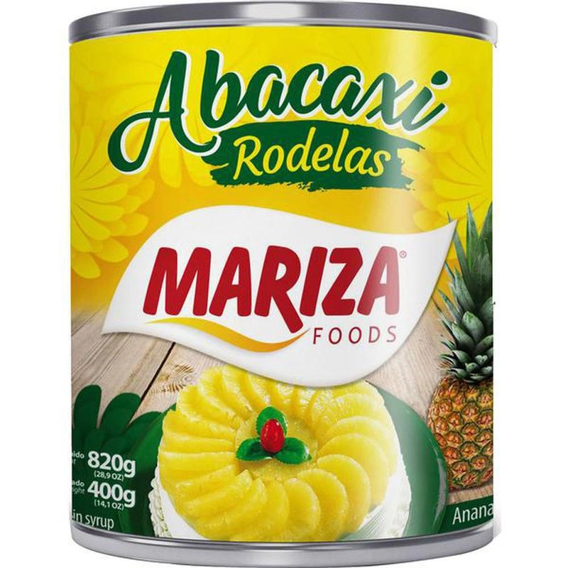 Abacaxi Calda Mariza Lt 400g