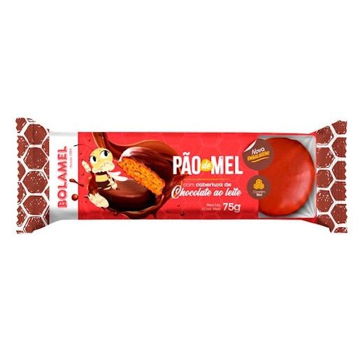 Pao De Mel Bolamel 80g Chocolate