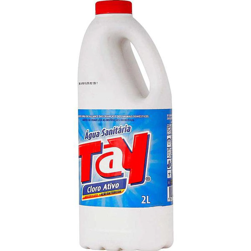 Agua Sanitaria Tay 2l Cloro Ativo