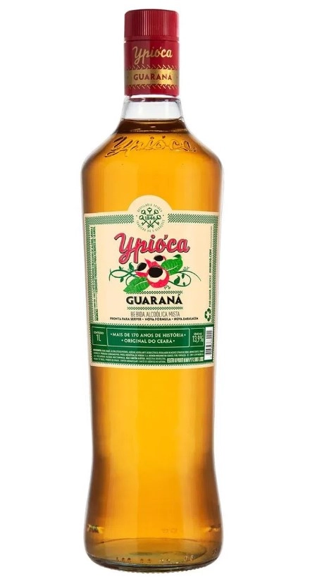 Bebida Mista Alcoólica Guaraná Ypióca Garrafa 1l