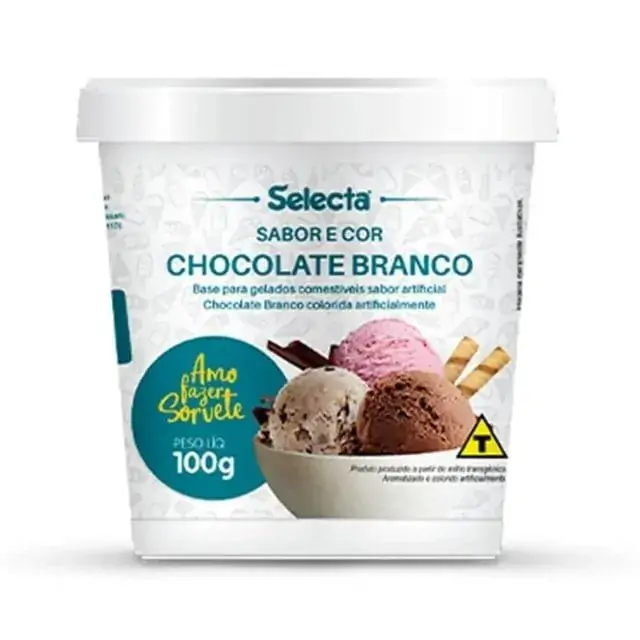 Mistura P/sorvete Chocolate Bran Selecta