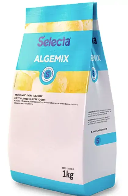 Po P/gelados Morang C/iogurt Algemix 1kg
