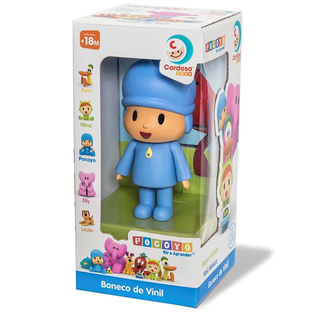 Boneco De Vinil Pocoyo Cardoso Toys