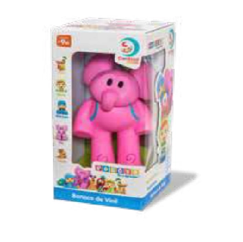 Boneco De Vinil Elly Cardoso Toys Pocoyo