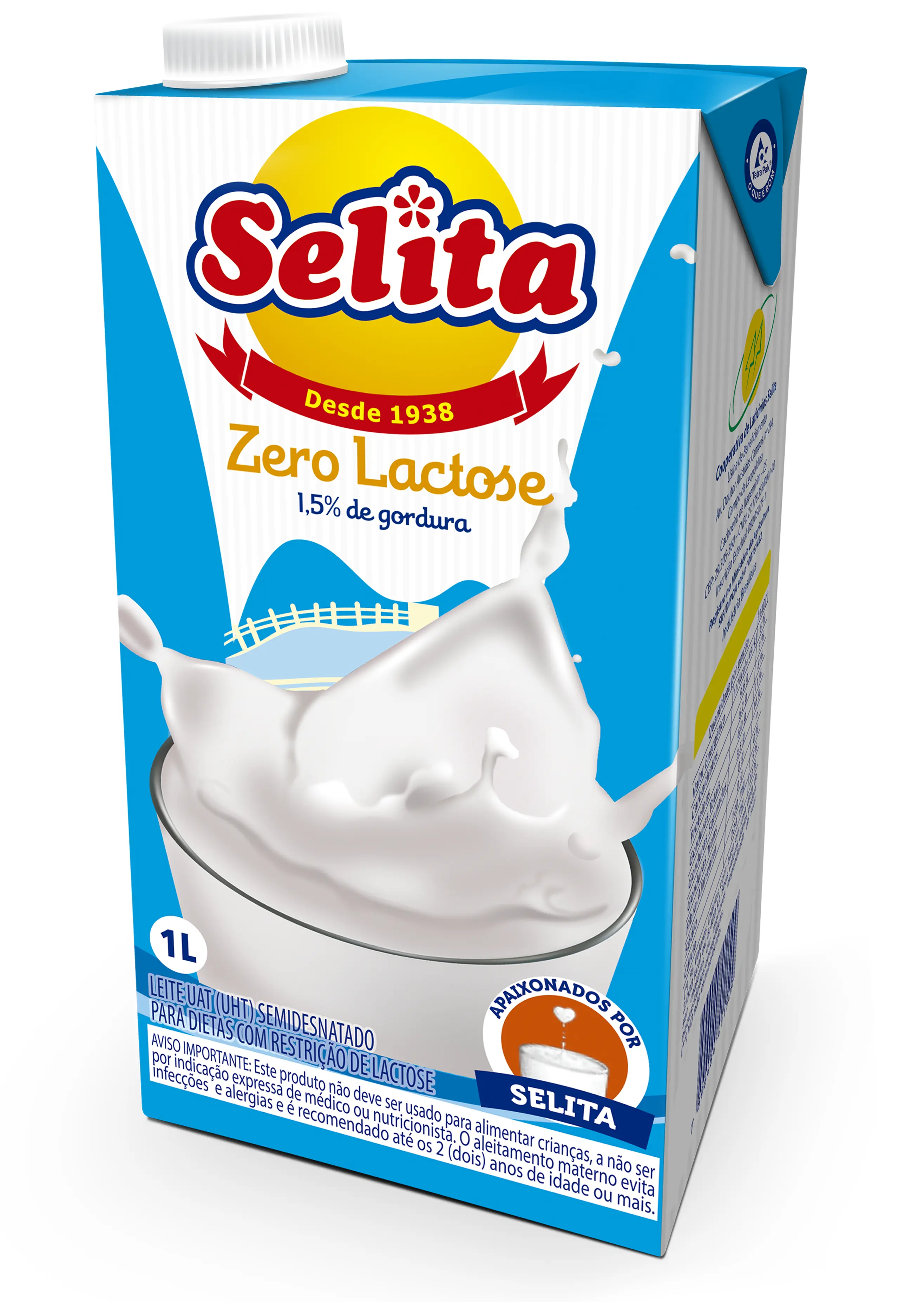 Leite Selita Zero Lactose 1l
