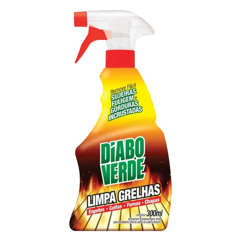 Limp Grelha Diabo Verde 300ml Spray