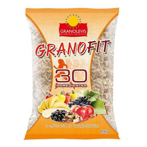 Granola Granofit 30 Ingredientes 800g Granolevis
