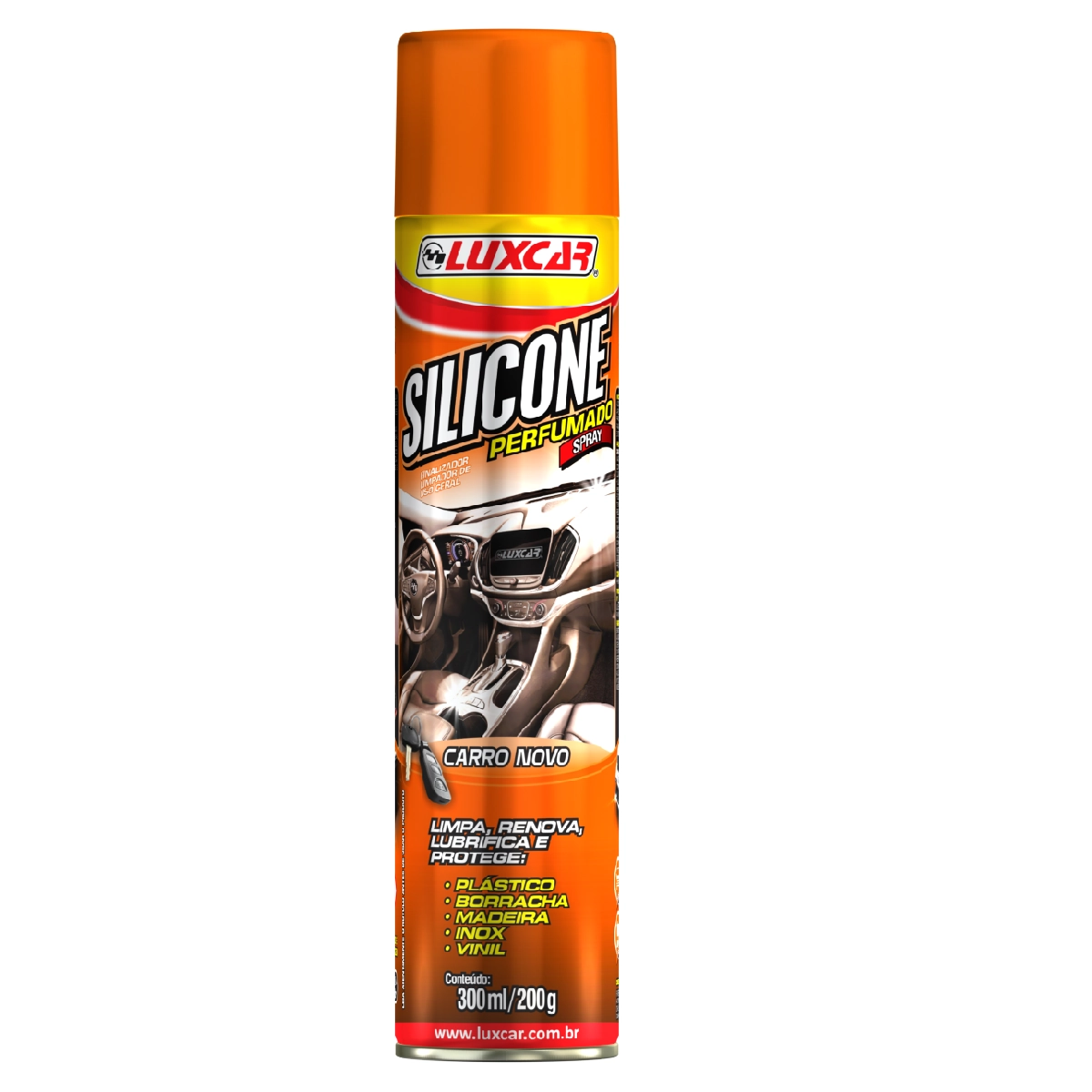 Silicone Perfumado Spray Carro Novo