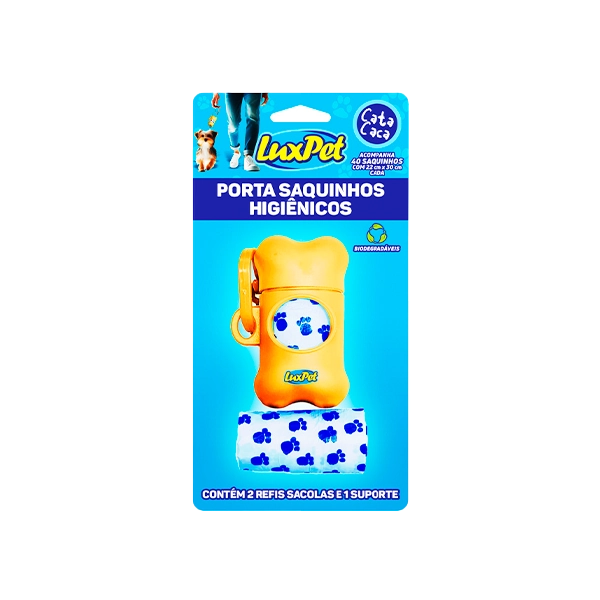 Porta Saquinho Hig Luxpet C/2 Rf
