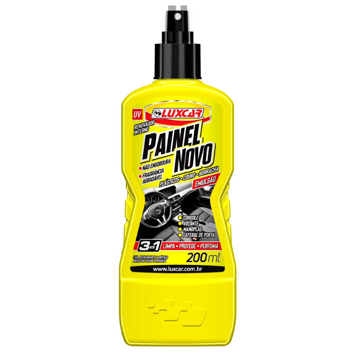 Limpa Painel Novo Luxcar Emulsao 200ml