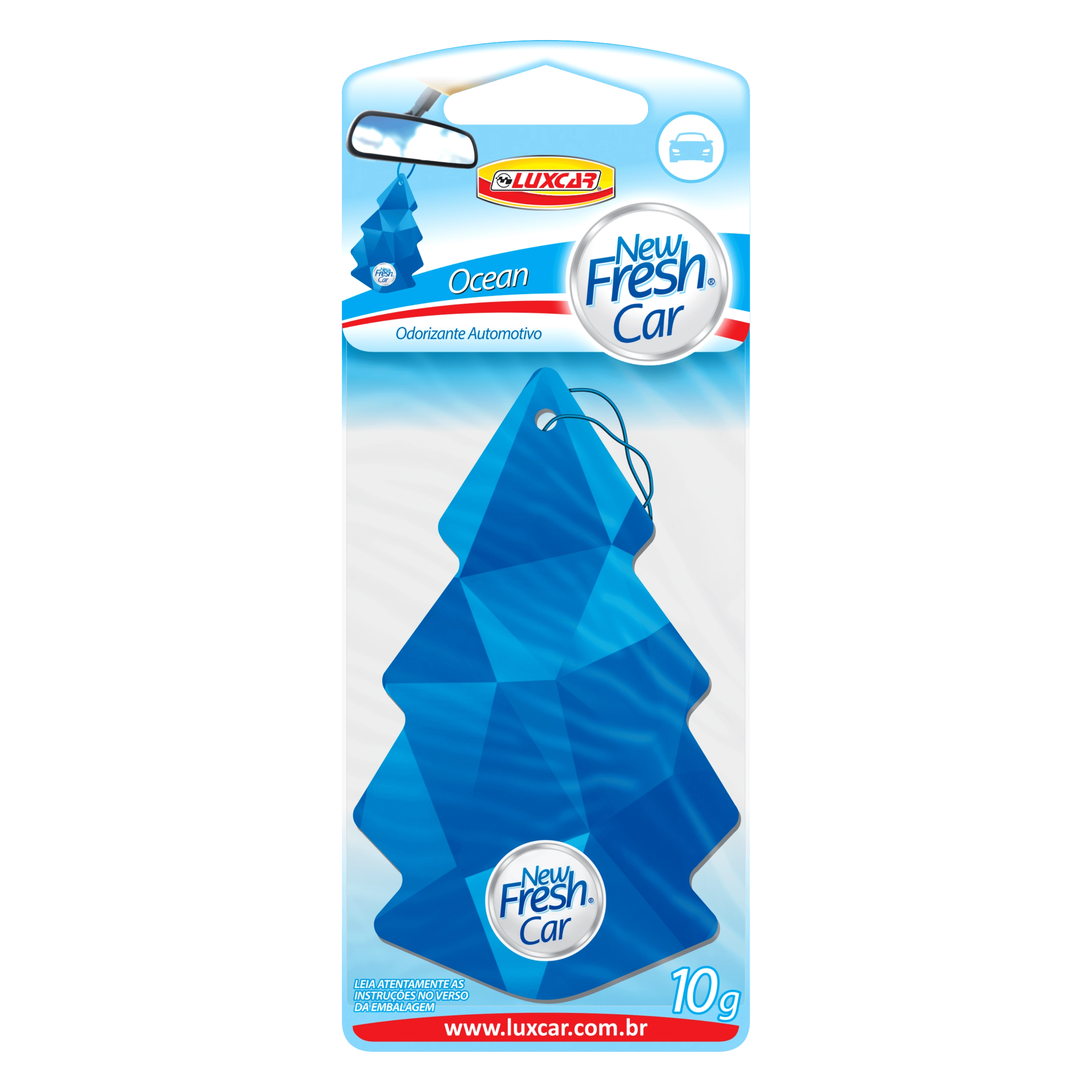 Odorizante New Fresh Luxcar 10g Ocean