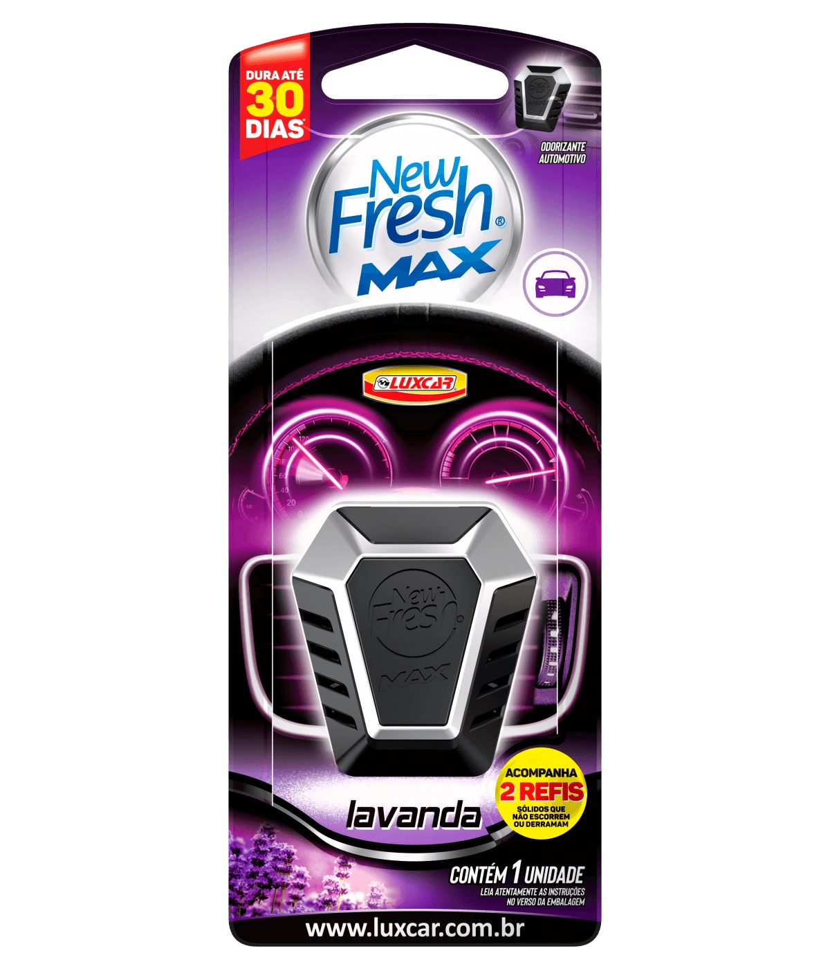 Odorizante New Fresh Luxcar Max Lavanda