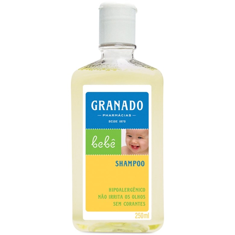 Shampoo Granado Bebê Frasco 250ml