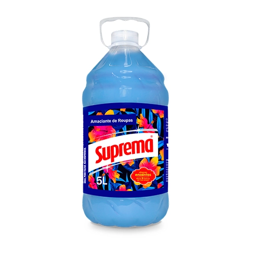 Amaciante De Roupas Diluído Alegres Encantos Suprema Galão 5l