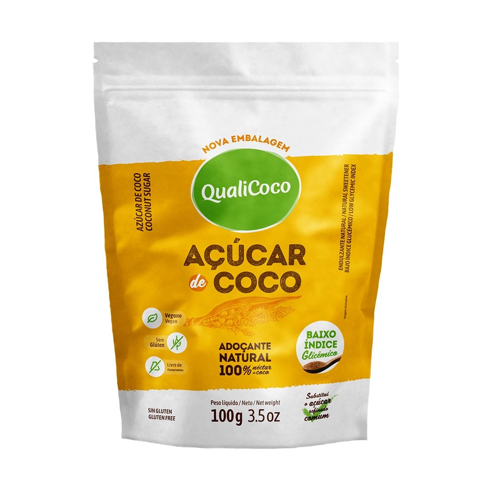 Acucar De Coco Qualicoco 100g