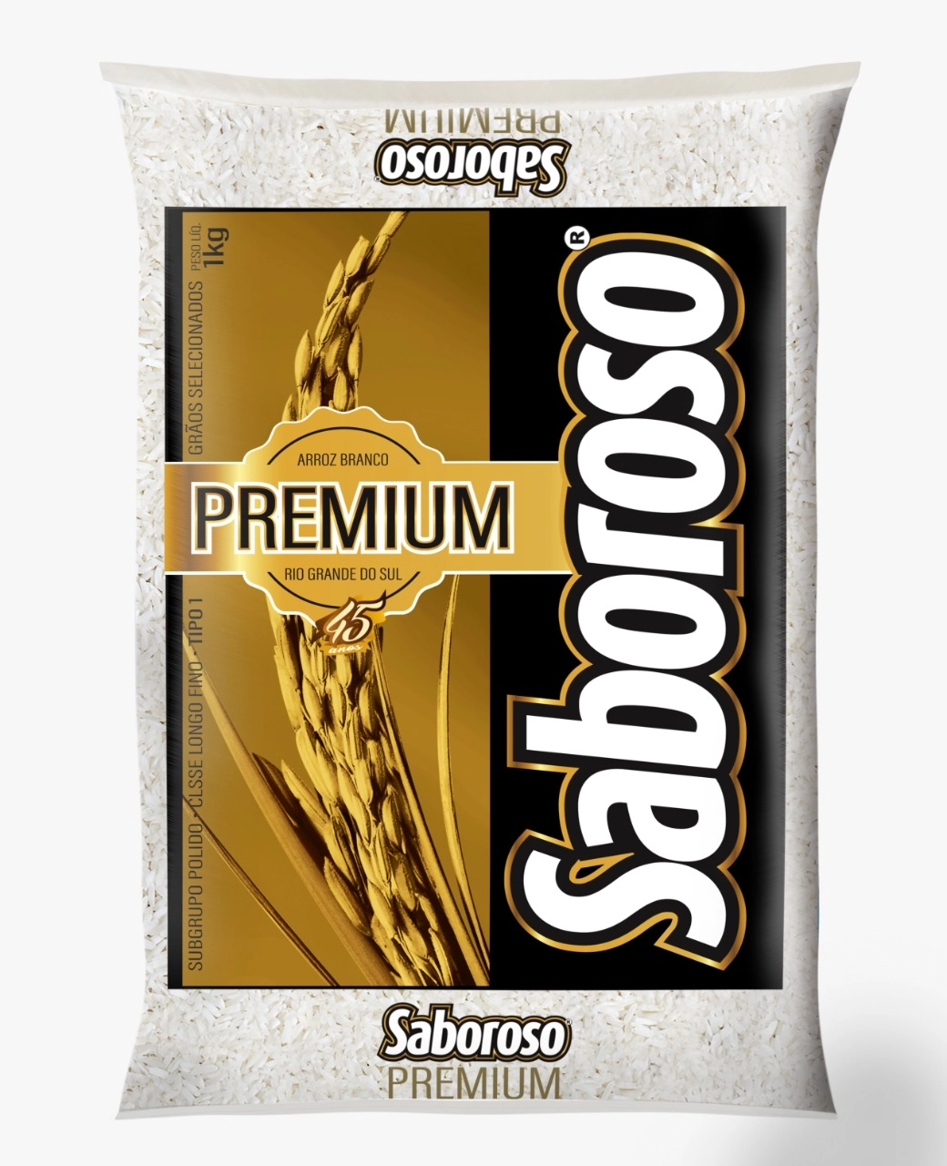 Arroz Saboroso Premium 1kg Tipo 1