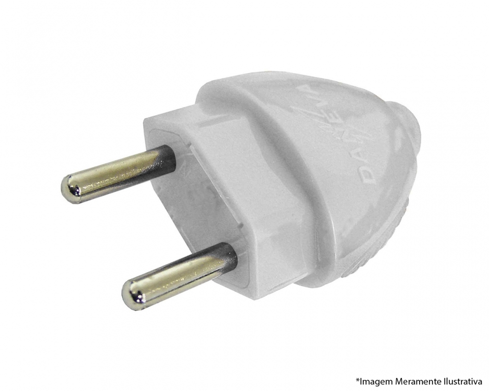 Plug Desmontavel Macho 2p Ate 20a-250v Br 1615 C-12pcs