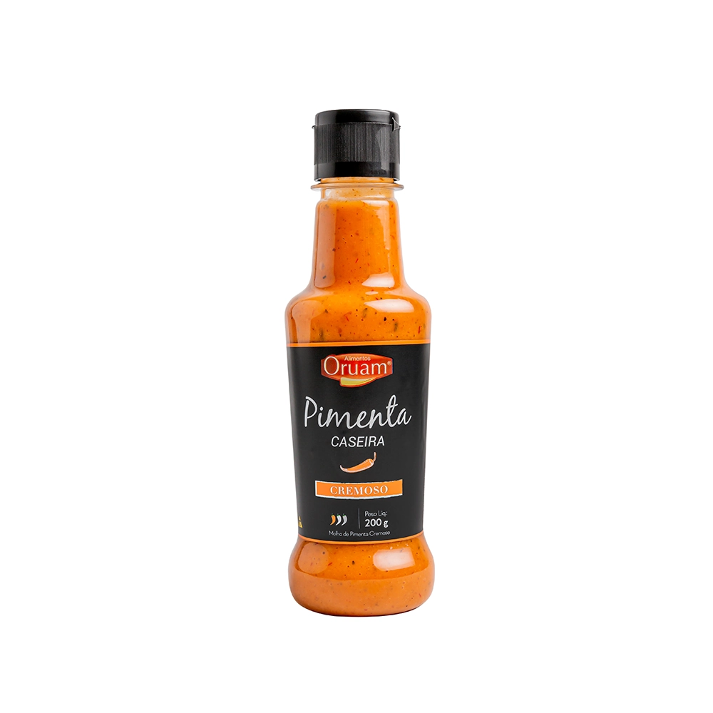 Molho Pimenta Oruam Cas Crem 200ml