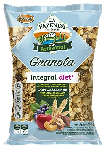 Granola Biosoft 230gr Diet 20 Ingredientes