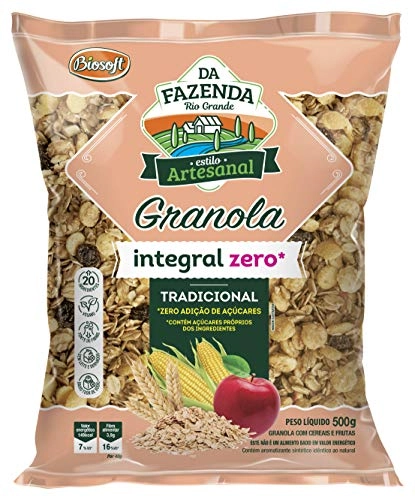 Granola Tradicional Zero 500g Biosoft