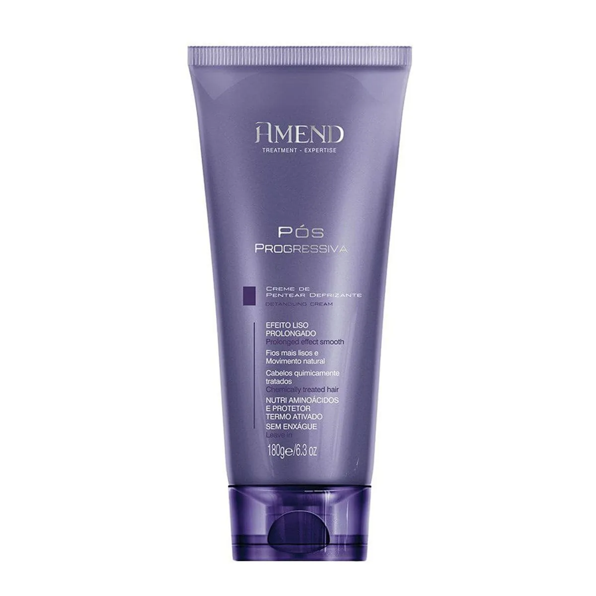 Creme Para Pentear Amend Defrizante Pós Progressiva 180g