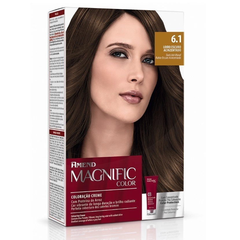 Tinta Magnific Color 6.1 Louro Escuro Acinzentado