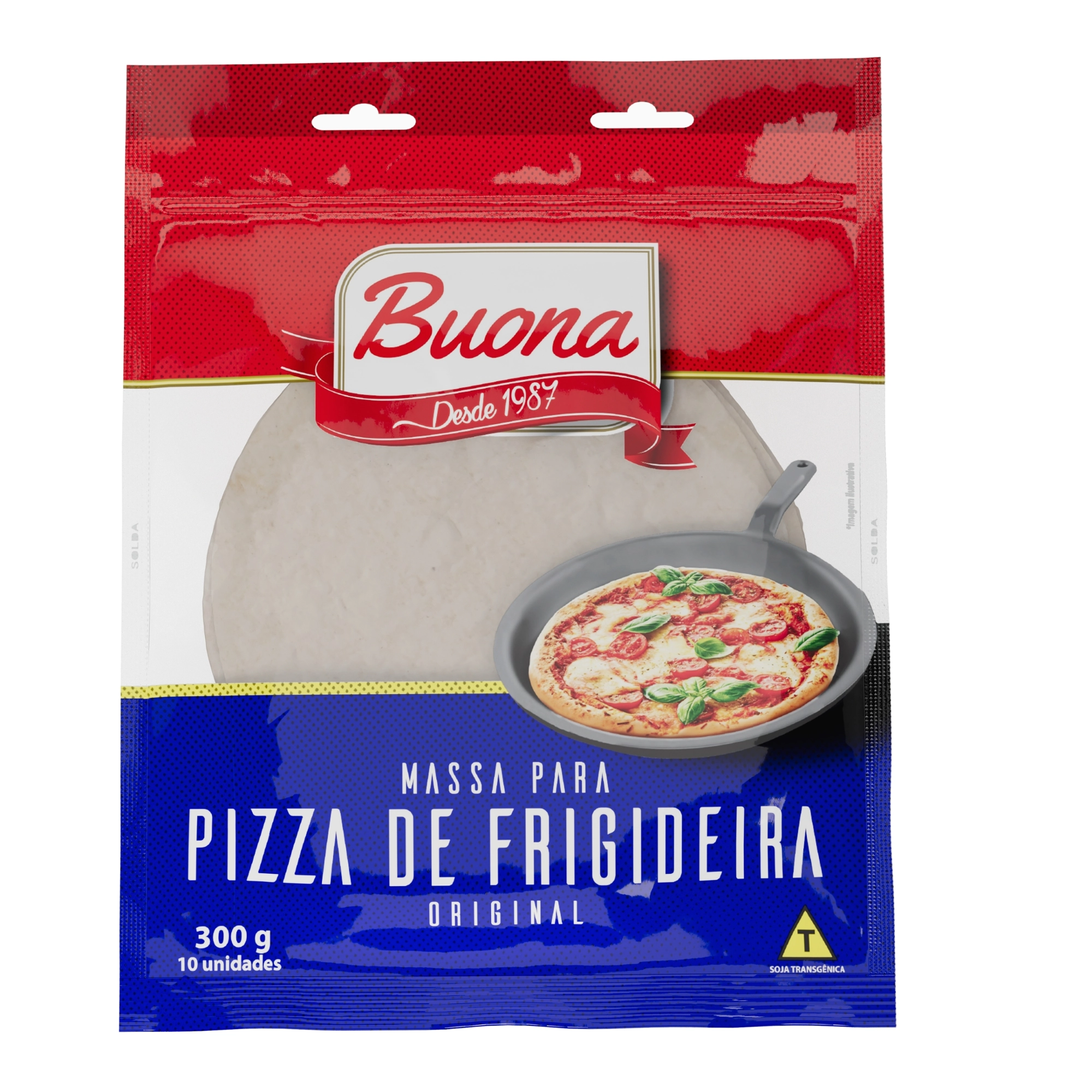 Massa Pizza Buona Frigideira 250g Original