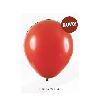 Balao Liso 5 Terracota C/50 Art Latex