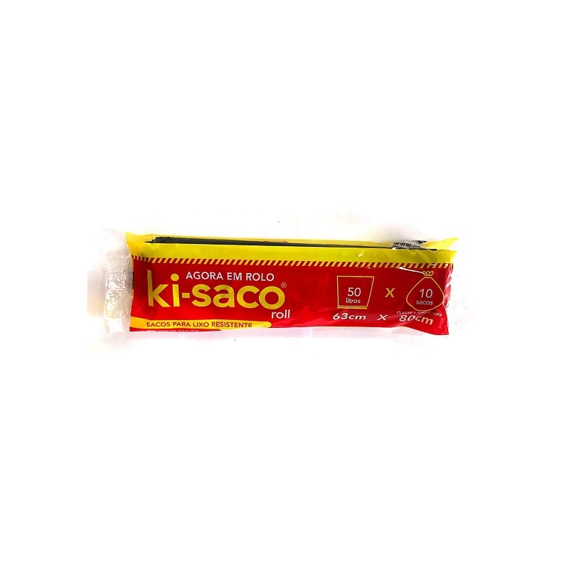 Saco Lixo Ki Saco Preto 50l C/10