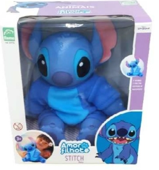 Boneco Stitch Colec.amor Filhote Roma