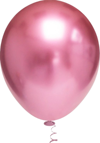 Balao Platino Red. 16 Rosa C/12 Pic Pic