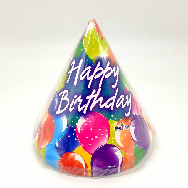 Chapéu Fantasia Happy B. Day Valves Festas 8u