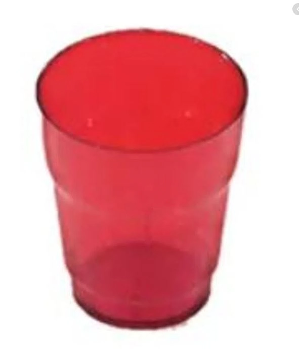 Copo Cristal Brig.valves Vermelho 10ml
